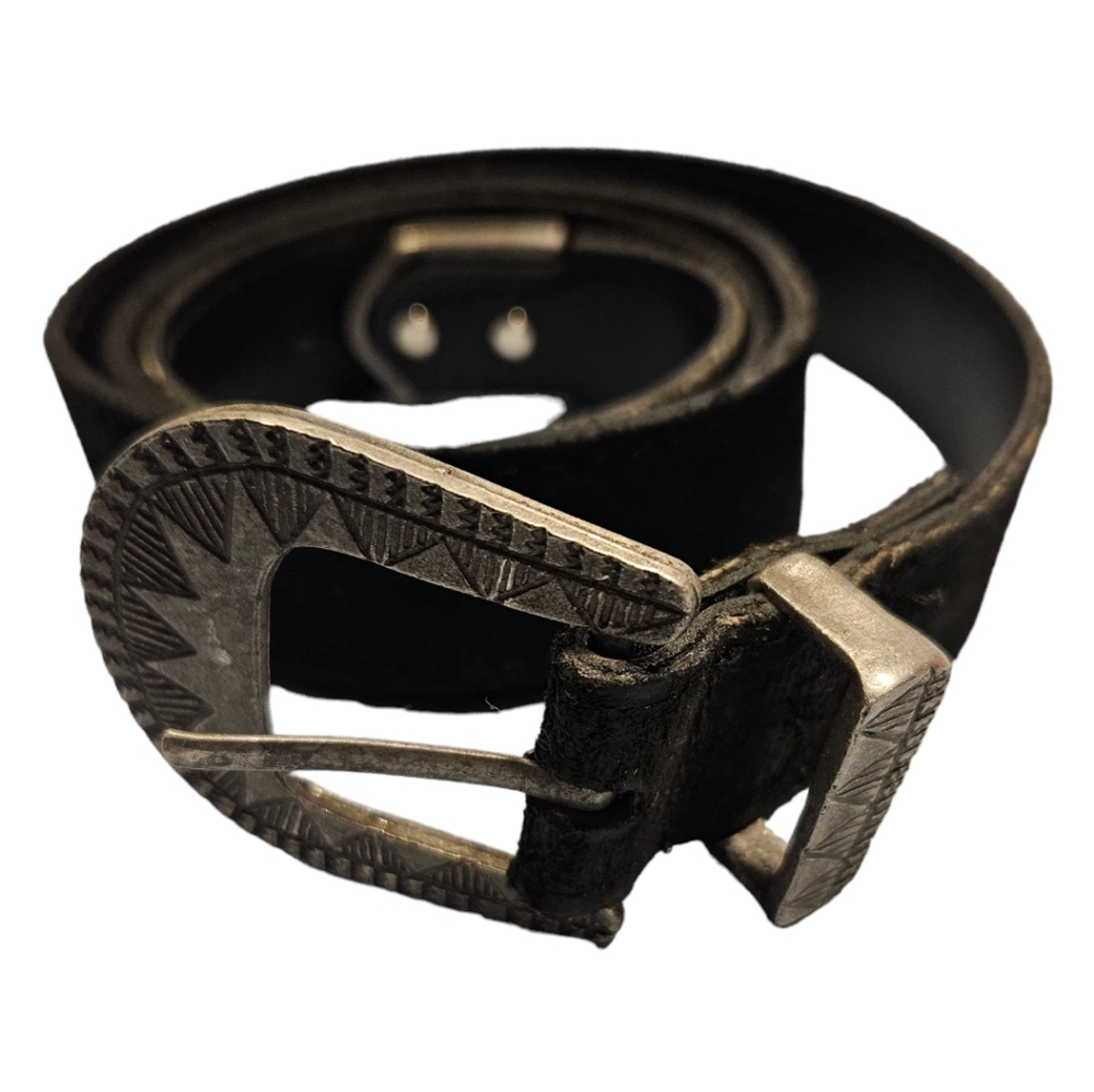 Nevada Girl's black western belt